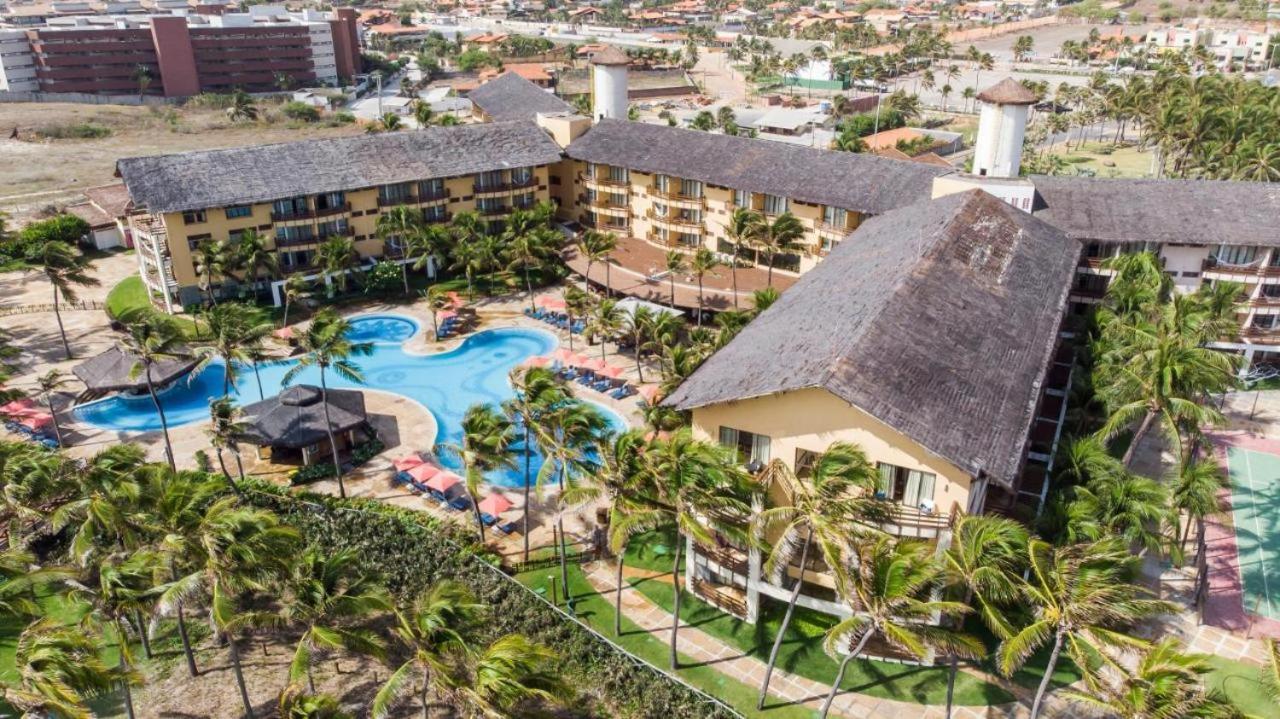 Apartamento Resort Ao Lado Do Parque Aquatico Porto Das Dunas - Pe Na Areia- Terreo Aquiraz Eksteriør bilde