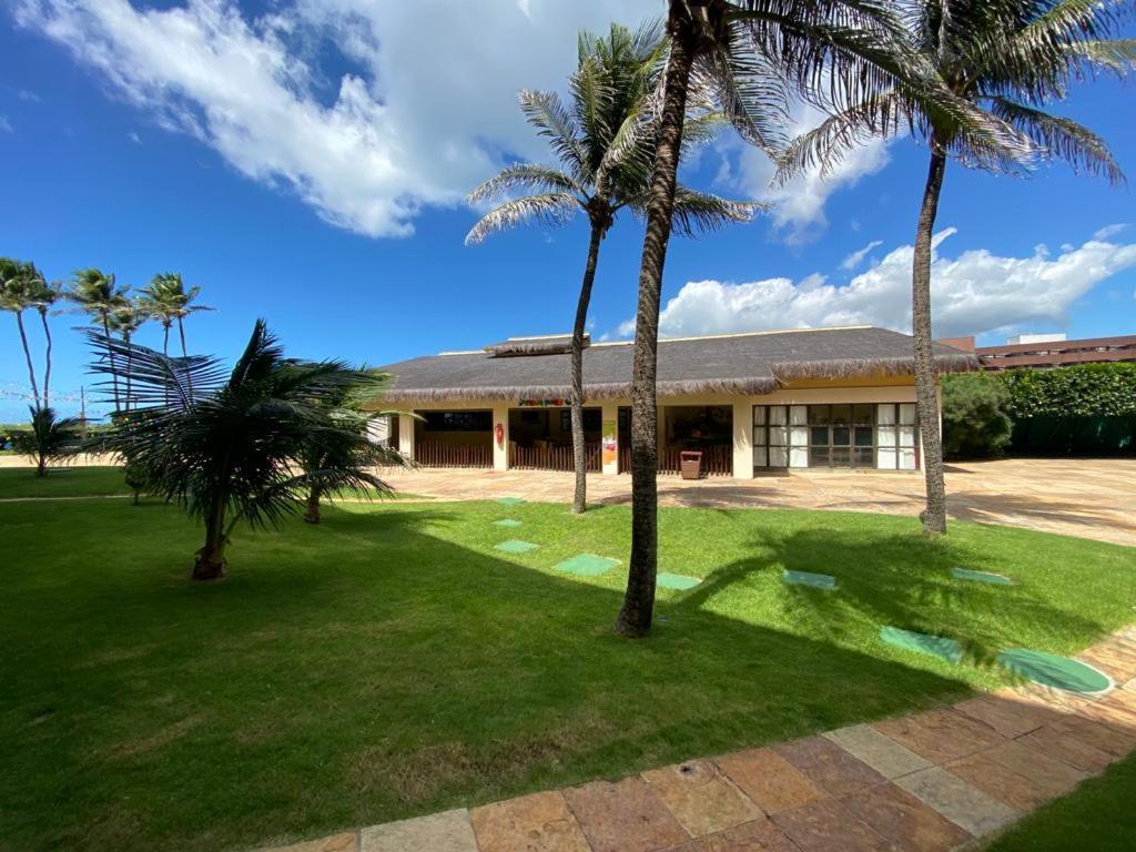 Apartamento Resort Ao Lado Do Parque Aquatico Porto Das Dunas - Pe Na Areia- Terreo Aquiraz Eksteriør bilde