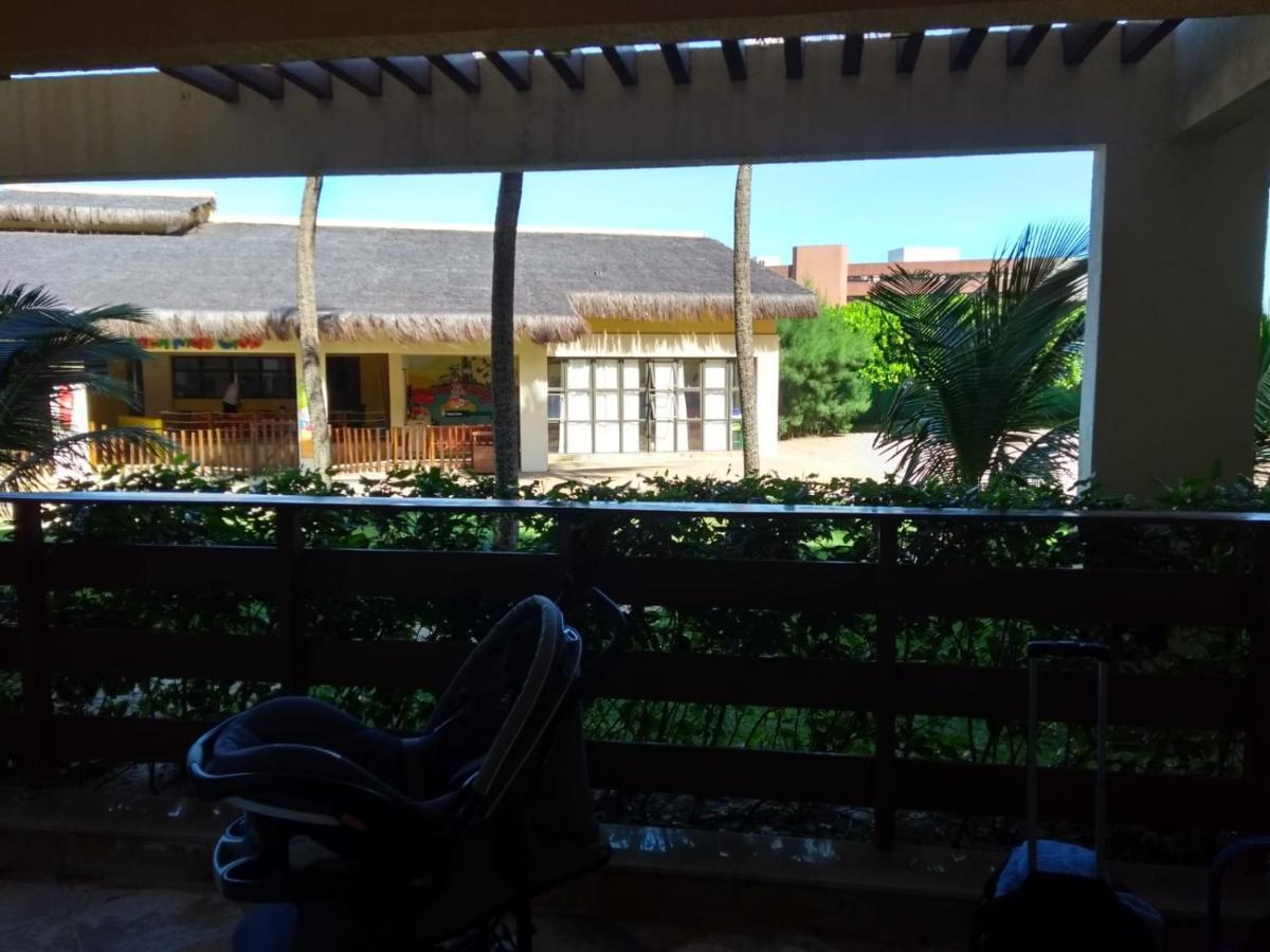 Apartamento Resort Ao Lado Do Parque Aquatico Porto Das Dunas - Pe Na Areia- Terreo Aquiraz Eksteriør bilde